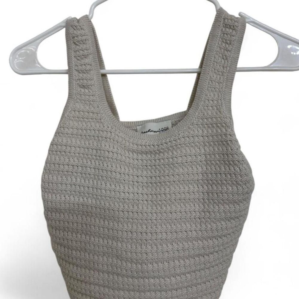 Freshman Women's Grey and Cream Vest